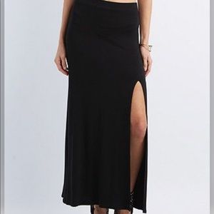 Black Maxi Skirt